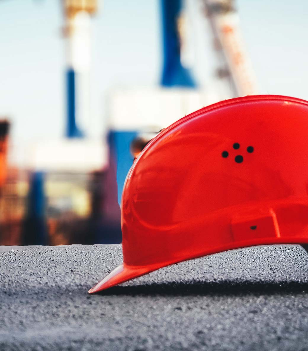 Hard Hat on Floor